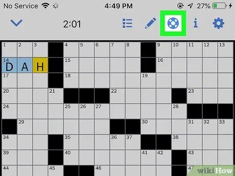 Используйте приложение New York Times Crossword, шаг 9 Используйте приложение New York Times Crossword, шаг 9