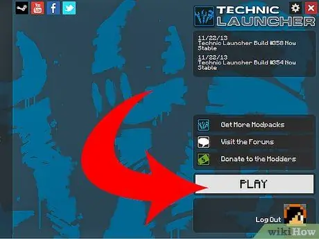 Используйте Technic Launcher (и пользовательские пакеты модов) Шаг 6 Используйте Technic Launcher (и пользовательские пакеты модов) Шаг 6