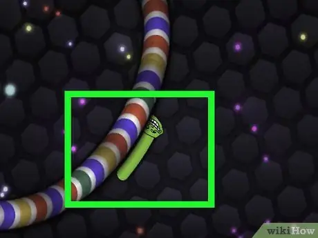 Попадите в таблицу лидеров Slither.io Шаг 1 Попадите в таблицу лидеров Slither.io Шаг 1