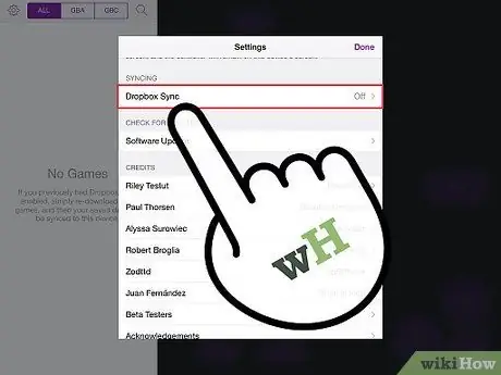Синхронизация GBA4iOS с Dropbox Шаг 13 Синхронизация GBA4iOS с Dropbox Шаг 13