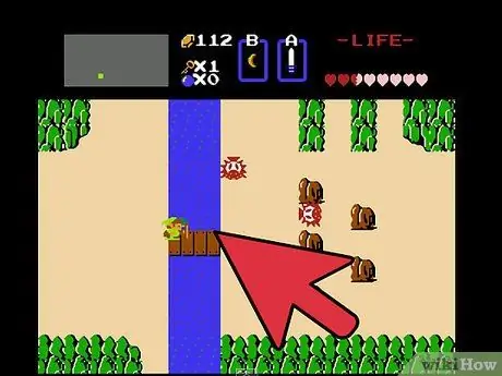 Используйте плот в Legend of Zelda, шаг 2 Используйте плот в Legend of Zelda, шаг 2