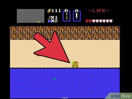 Используйте плот в Legend of Zelda, шаг 3 Используйте плот в Legend of Zelda, шаг 3
