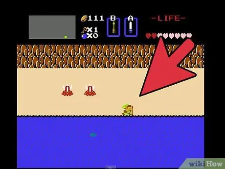 Используйте плот в Legend of Zelda, шаг 4 Используйте плот в Legend of Zelda, шаг 4