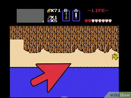 Используйте плот в Legend of Zelda, шаг 5 Используйте плот в Legend of Zelda, шаг 5