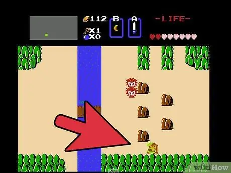 Используйте плот в Legend of Zelda, шаг 6 Используйте плот в Legend of Zelda, шаг 6