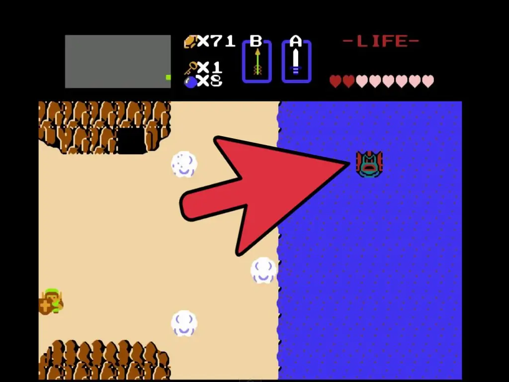 Как использовать плот в Legend of Zelda: 9 шагов