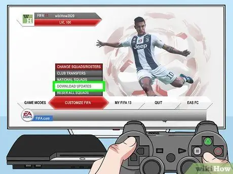 Обновите FIFA 13 на PS3 Шаг 10 Обновите FIFA 13 на PS3 Шаг 10