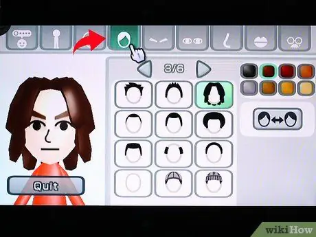 Сделайте Mii зловещим, шаг 1 Сделайте Mii зловещим, шаг 1