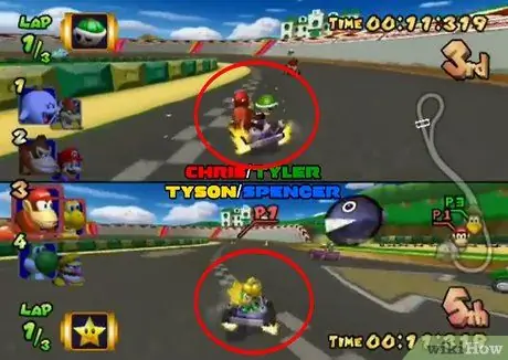 Выиграйте гонку в Mario Kart Double Dash, шаг 9 Выиграйте гонку в Mario Kart Double Dash, шаг 9