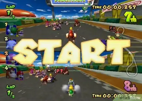 Выиграйте гонку в Mario Kart Double Dash, шаг 5 Выиграйте гонку в Mario Kart Double Dash, шаг 5