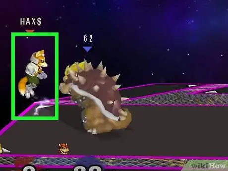 Играйте за Фокса в Super Smash Brothers Melee, Шаг 2 Играйте за Фокса в Super Smash Brothers Melee, Шаг 2