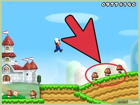 Уничтожьте Гумбу в Super Mario Bros, Шаг 2 Уничтожьте Гумбу в Super Mario Bros, Шаг 2