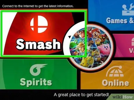 Начните матч Super Smash Bros. Ultimate. Шаг 1 Начните матч Super Smash Bros. Ultimate. Шаг 1