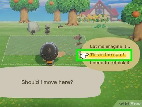 Переместить дом в Animal Crossing, шаг 16 Переместить дом в Animal Crossing, шаг 16