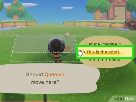 Переместить дом в Animal Crossing, шаг 9 Переместить дом в Animal Crossing, шаг 9