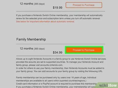 Активируйте семейный план Nintendo Switch Online, шаг 5 Активируйте семейный план Nintendo Switch Online, шаг 5