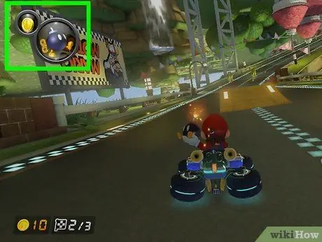 Используйте HUD в Mario Kart 8 Deluxe, шаг 2 Используйте HUD в Mario Kart 8 Deluxe, шаг 2