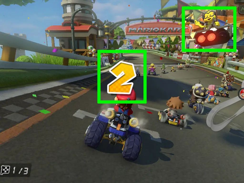 Как использовать HUD в Mario Kart 8 Deluxe: 7 шагов (с изображениями)