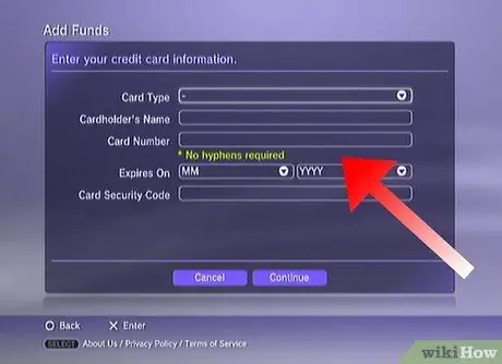 Добавьте деньги на свою учетную запись PSN Шаг 9 Добавьте деньги на свою учетную запись PSN Шаг 9