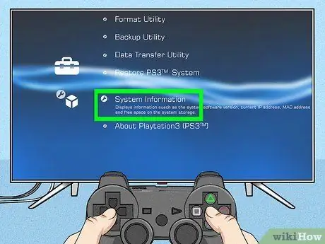 Проверьте память PS3, шаг 4 Проверьте память PS3, шаг 4