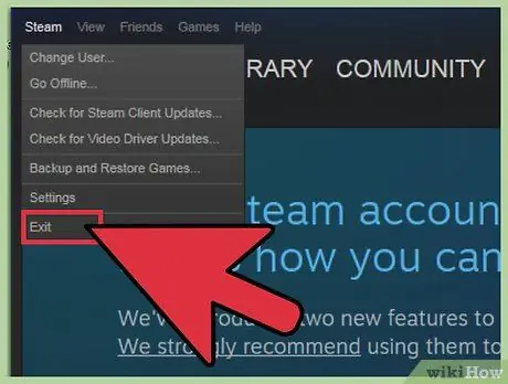 Перезапустите Steam Шаг 10 Перезапустите Steam Шаг 10