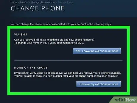 Измените свой номер телефона в Steam Шаг 6 Измените свой номер телефона в Steam Шаг 6