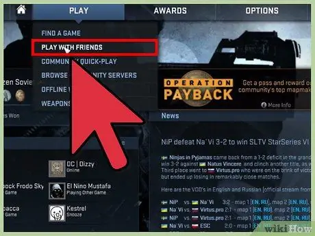 Добавьте друзей в Counter Strike Step 8 Добавьте друзей в Counter Strike Step 8