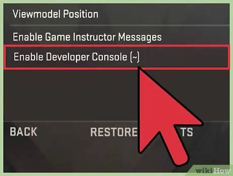 Включить быстрое переключение оружия в Counter Strike Step 1 Включить быстрое переключение оружия в Counter Strike Step 1