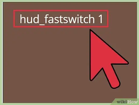 Включить быстрое переключение оружия в Counter Strike Step 5 Включить быстрое переключение оружия в Counter Strike Step 5