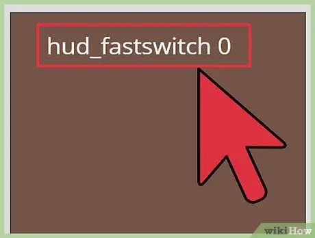 Включить быстрое переключение оружия в Counter Strike Step 7 Включить быстрое переключение оружия в Counter Strike Step 7