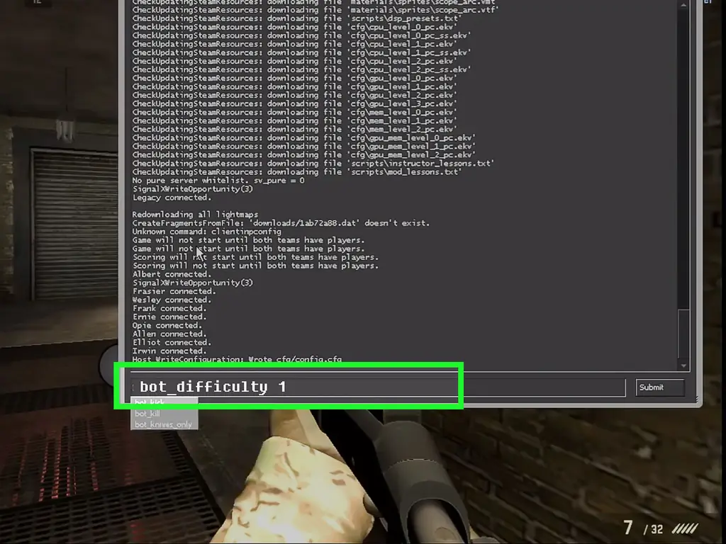Как добавить нового бота в Counter Strike: 14 шагов (с изображениями)