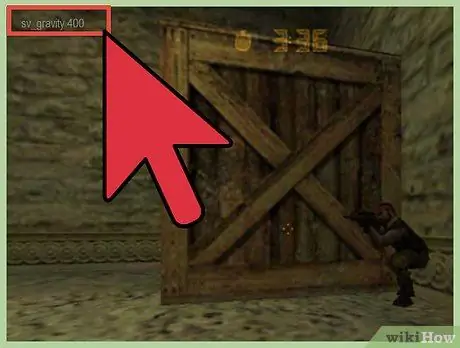 Отрегулируйте гравитацию в Counter Strike, шаг 5 Отрегулируйте гравитацию в Counter Strike, шаг 5