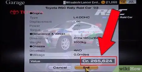 Получайте легкие деньги в Gran Turismo 4, шаг 5, пункт 1