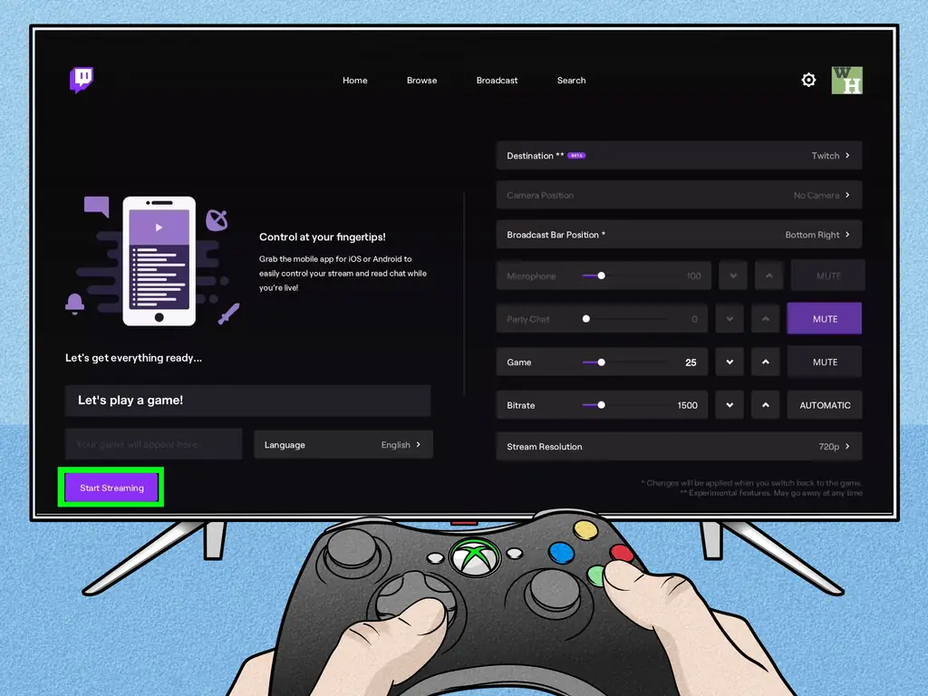 Как транслировать с Xbox Series X или S (с изображениями)