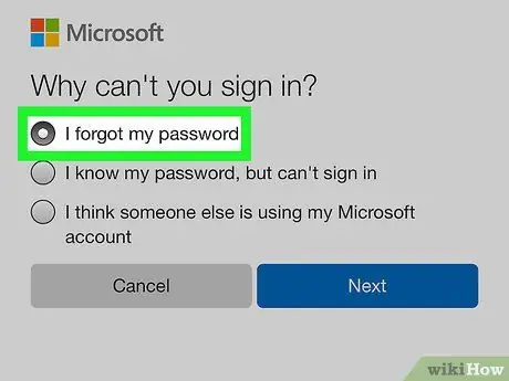 Восстановите свою учетную запись Xbox на iPhone или iPad Шаг 3 Восстановите свою учетную запись Xbox на iPhone или iPad Шаг 3