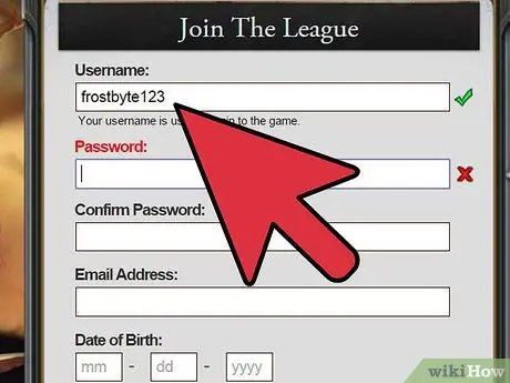Создайте учетную запись League of Legends Шаг 3 Создайте учетную запись League of Legends Шаг 3