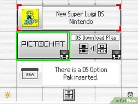 Использование Pictochat на Nintendo DS Lite Шаг 4 Использование Pictochat на Nintendo DS Lite Шаг 4