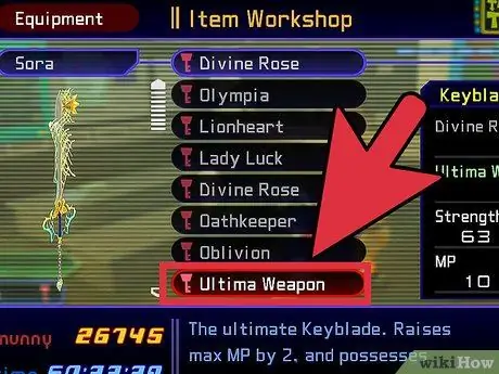 Сделайте Ultima Weapon в Kingdom Hearts 1, шаг 10 Сделайте Ultima Weapon в Kingdom Hearts 1, шаг 10