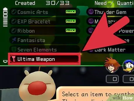 Сделайте Ultima Weapon в Kingdom Hearts 1, шаг 9 Сделайте Ultima Weapon в Kingdom Hearts 1, шаг 9