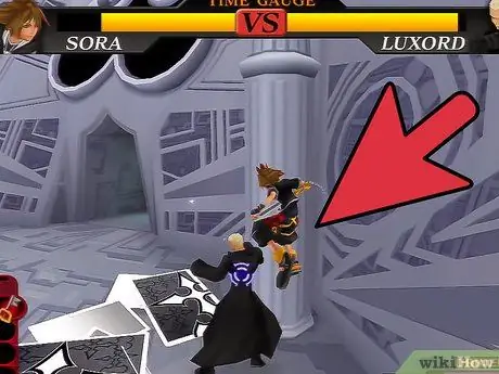 Победите Люксорда (Битва данных) в Kingdom Hearts II, шаг 12 Победите Люксорда (Битва данных) в Kingdom Hearts II, шаг 12