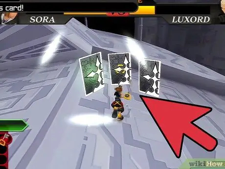 Победите Люксорда (Битва данных) в Kingdom Hearts II, шаг 15 Победите Люксорда (Битва данных) в Kingdom Hearts II, шаг 15
