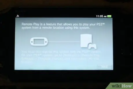 Подключите PS Vita к PlayStation 3 Шаг 2 Подключите PS Vita к PlayStation 3 Шаг 2