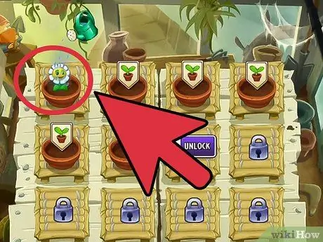 Позаботьтесь о дзен-садовых растениях в игре Plants vs Zombies 2, шаг 6