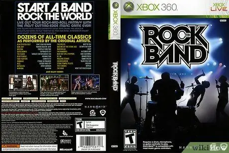 Перенос песен Rock Band 1 в Rock Band 2 на Xbox 360 Шаг 1 Перенос песен Rock Band 1 в Rock Band 2 на Xbox 360 Шаг 1