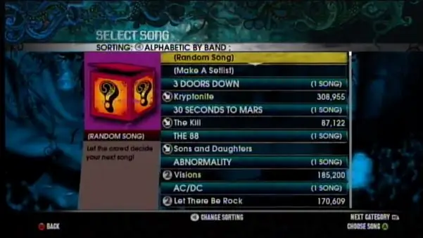 Как перенести песни Rock Band 1 в Rock Band 2 на Xbox 360