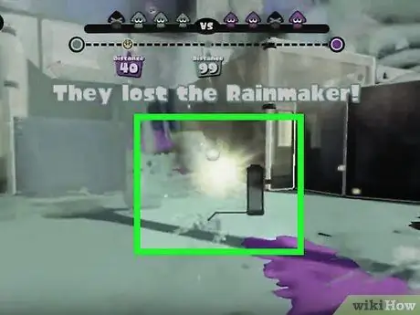 Включите режим Rainmaker на шаге 9 Splatoon Включите режим Rainmaker на шаге 9 Splatoon