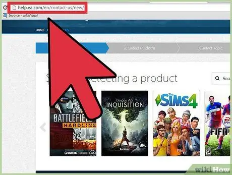 Связаться с EA Games Шаг 1 Связаться с EA Games Шаг 1