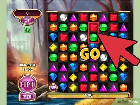 Получите высокий балл в Bejeweled Blitz, шаг 2 Получите высокий балл в Bejeweled Blitz, шаг 2