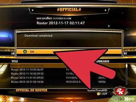 Обновите составы NBA 2K13, шаг 11 Обновите составы NBA 2K13, шаг 11
