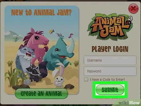 Войти в Animal Jam, шаг 18 Войти в Animal Jam, шаг 18